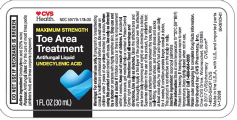 Dailymed Undecylenic Acid Liquid Anti Fungal Liquid Maximum Strength