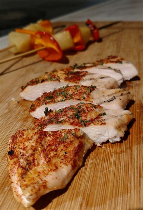 Makes more seasoning, so you can coat the breast thoroughly and give it a beautiful crust without overpowering it with lots of spices that need longer to cook than chicken breast does; Recipe: Grilled Seasoned Chicken | The Western New Yorker