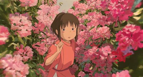 Spirited Away Flower Scene Hayao Miyazaki Studio Ghibli Anime