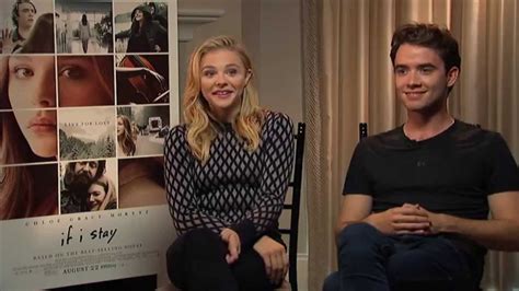 If I Stay Interview With Chloë Grace Moretz And Jamie Blackley Youtube