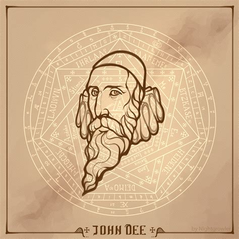John Dee Tribute Artwork Ive Made To Give The Honor To Great Magician