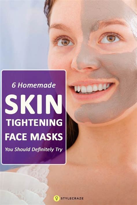 6 Homemade Skin Tightening Face Masks You Should Definitely Try Skin