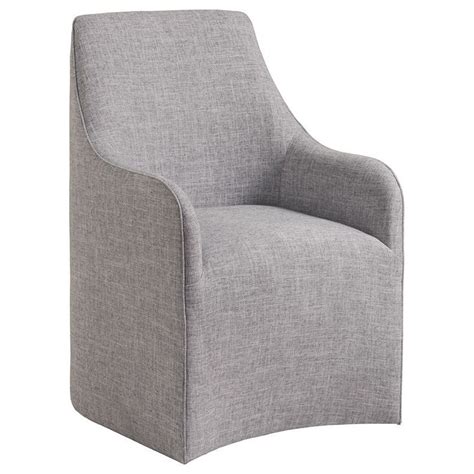 Upholstered kitchen chairs with casters. Artistica Cohesion 2086-881-01 Riley Upholstered Arm Chair ...