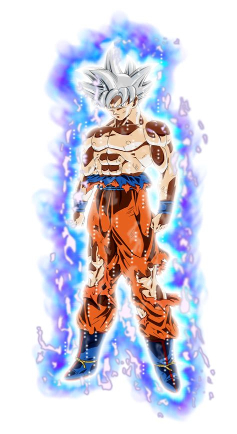 Goku Mastered Ultra Instinct Aura By Benj San On Deviantart