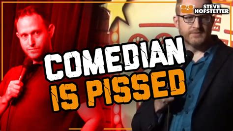 Comedian Snaps At Heckler Steve Hofstetter Youtube