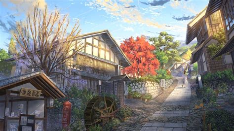 500 Best Village Background Anime Full Hd Download