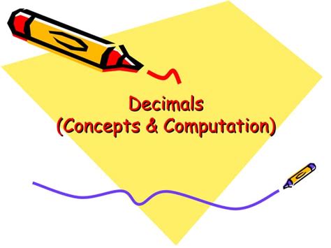 Decimals Guide Ppt