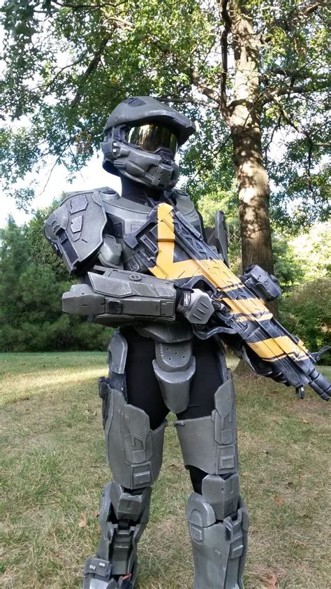 Completed Halo 4 Master Chief Costume Master Chief Costume