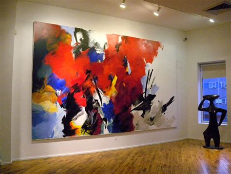 The Works Of French Abstract Painter Jean Miotte B 1926 Paris Are