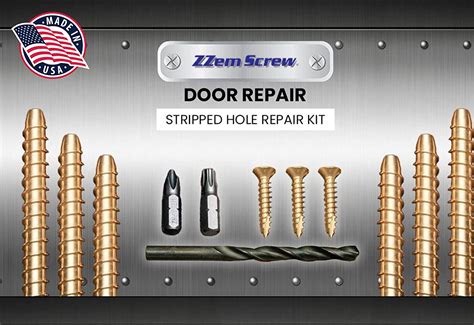 Buy Zzem Screw Door Repair Door Hinge Repair Kit For Easy Stripped