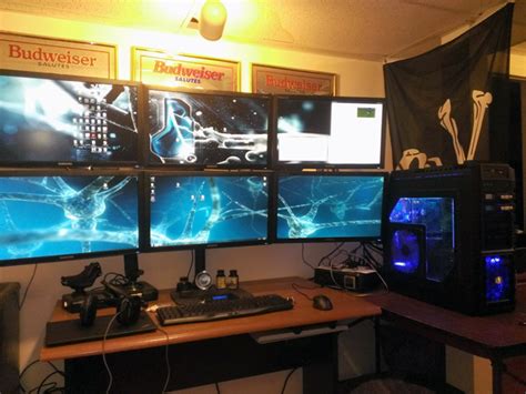 30 Coolest And Inspiring Multi Monitor Gaming Setups