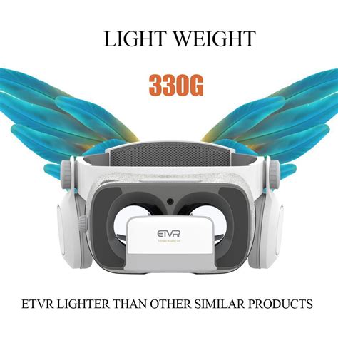 Etvr 120Â° Fov 3d Vr Glasses More Lightweight Virtual Reality Headset For Movies
