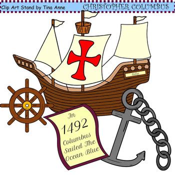 You can use these christopher columbus clip arts for your website, blog, or share them on social networks. Clip Art Christopher Columbus by Clip Art Stand by Tina ...