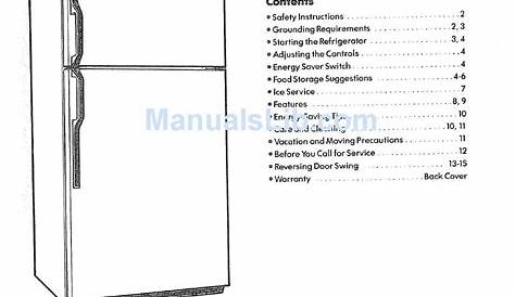 SEARS KENMORE REFRIGERATOR OWNER'S MANUAL Pdf Download | ManualsLib