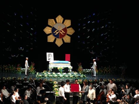 State Necrological Service For National Artist Abdulmari Imao Held At