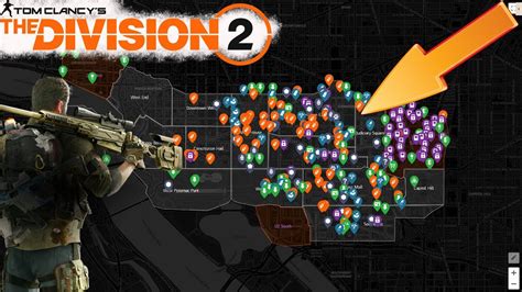 Interactive Map The Division 2 Youtube
