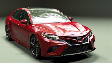 Toyota Camry 2018 3d Cgtrader