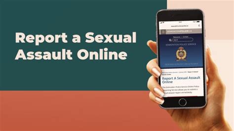 Edmonton Police Launch Online Tool To Report Sex Assaults That Happened More Than A Week Earlier