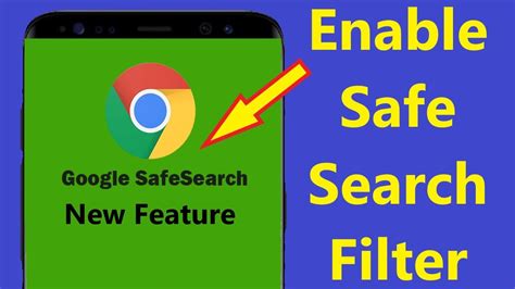 How To Turn On Safe Search Filter In Google Chrome