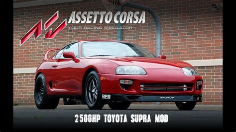 Assetto Corsa Toyota Supra Drag Hp Youtube