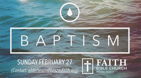 Baptism Sunday Feb 27 2022