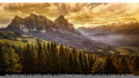 Swiss Alps Mountains 4k Wallpaper Landscape Wallpaper Nature