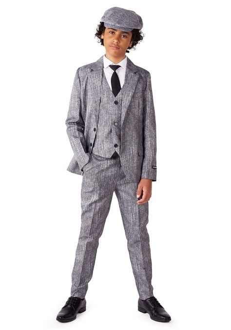 20s Gangster Suit For Kids Kids 1920s Costumes
