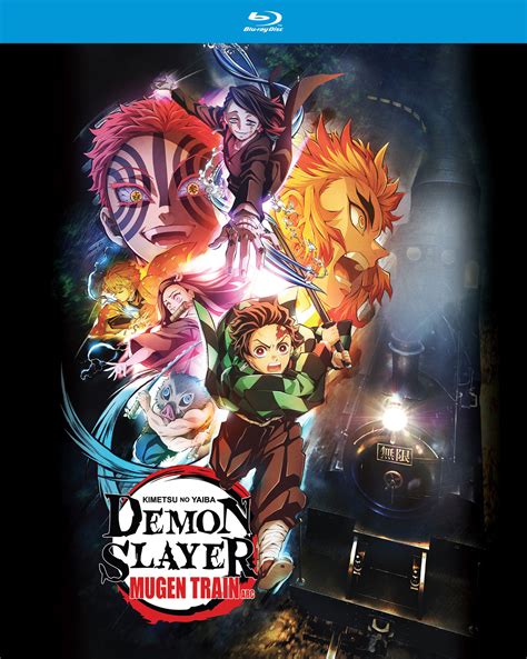 Demon Slayer Kimetsu No Yaiba Mugen Train Arc Blu Ray