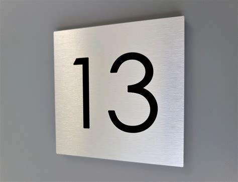 Custom House Numbers Apartment Number Sign Hotel Room Numbers Door