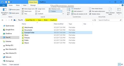 Sync Any Folder To Onedrive In Windows 10 Tutorials