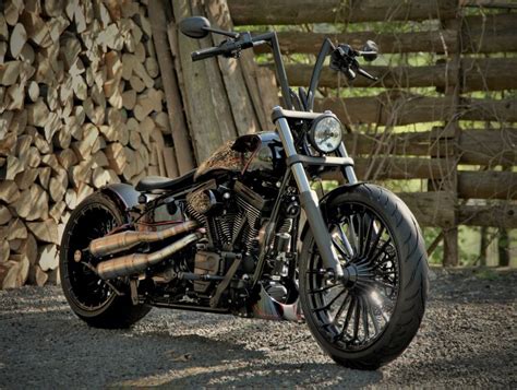 Softail Ape Hanger Bobber OutLaw By BT Choppers