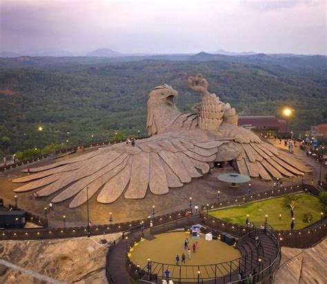 Jatayu Earth Center Sculpture In 2021 Ecotourism Adventure Park Tourism