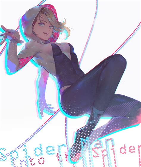Gwen Stacy Spider Woman Into The Spider Verse Fanart Artist Lino Hot Sex Picture