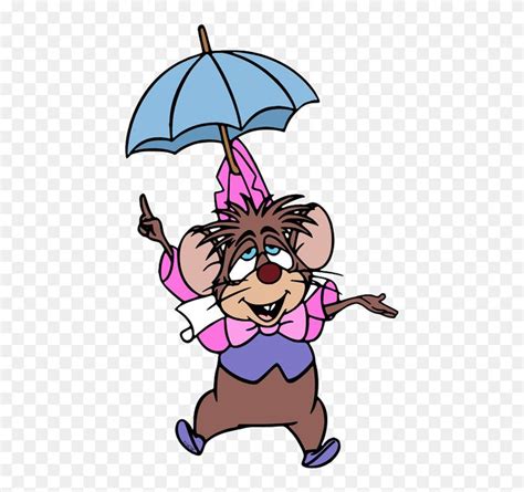 Alice In Wonderland Dormouse With Umbrella Clipart 5515157 Is A