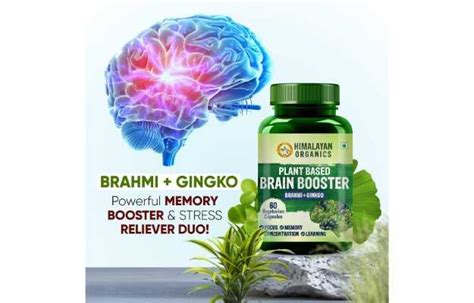 Himalayan Organics Plant Based Brain Booster Supplement Capsules Uses