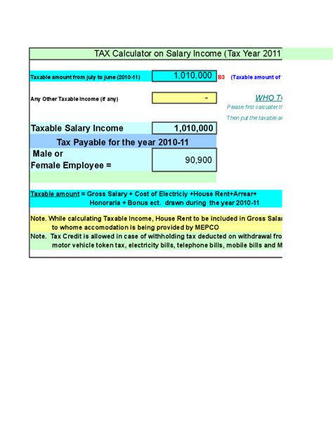 Here we discuss how to calculate taxable income along with practical examples and downloadable excel templates. How To Calculate Federal Income Tax In Excel - in e tax ...