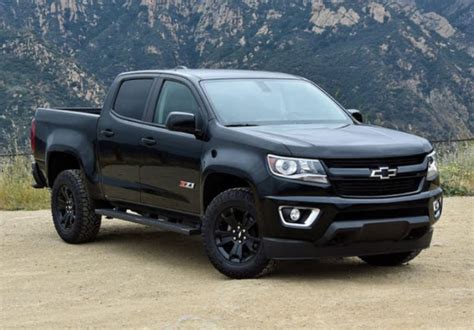 2021 Chevy Colorado Midnight Edition Colors Redesign Engine Release