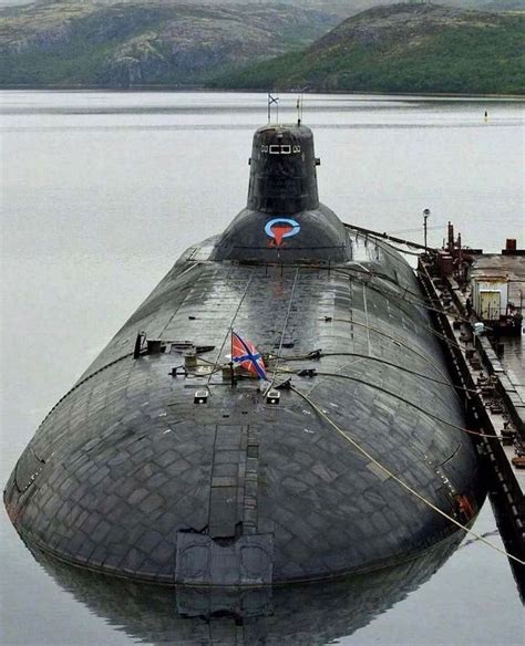 Typhoon Class Russian Submarine Navy Ships Submarines