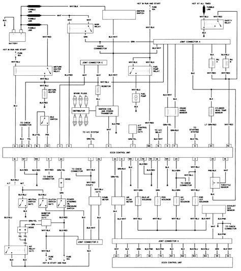 95 toyota pickup wiring diagram wiring diagram. 1997 Nissan Pickup Truck Wiring Diagram - Wiring Diagram and Schematic