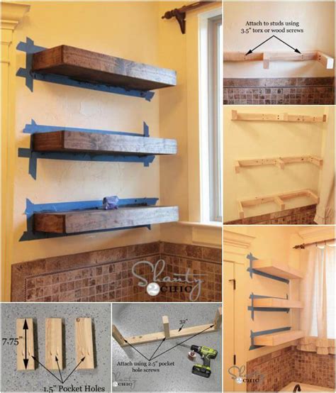 50 Diy Shelves Build Your Own Shelves ⋆ Diy Crafts