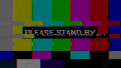 PLEASE STAND BY (TV effect) - YouTube