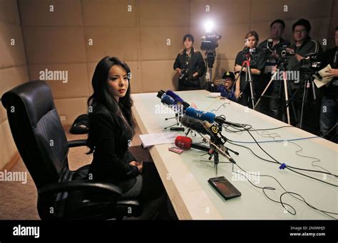 Canadas Miss World Contestant Anastasia Lin Speaks To Media After She Was Denied Entry To