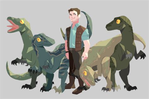 Image Result For Owen And Blue Jurassic World Jurassic Park World