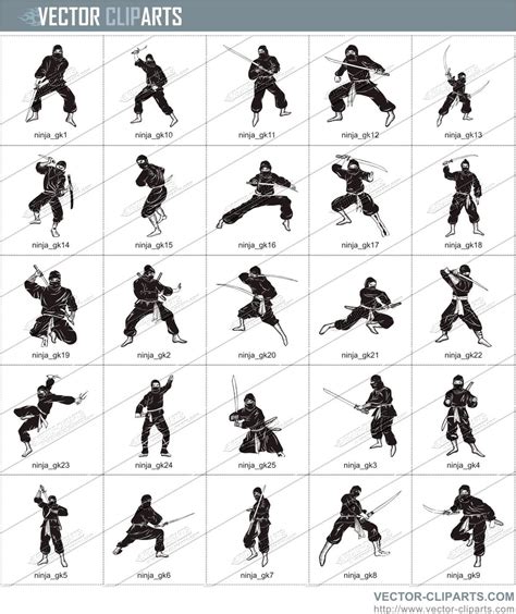 Ninja Poses Ninja Art Martial Arts Techniques Martial Arts