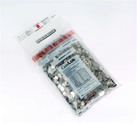 Coinlok Tamper Evident Plastic Coin Bags A Rifkin Co
