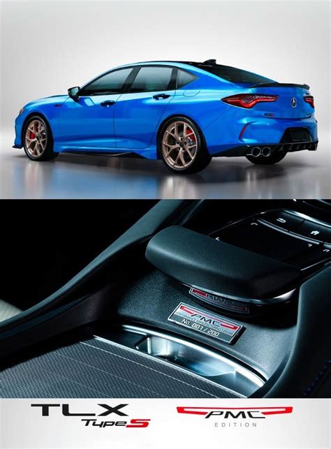 2023 Acura Tlx Type S Pmc Edition Features And Performance