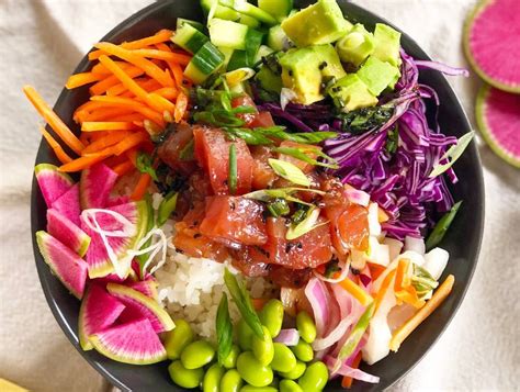Make Your Own Poke Bowls Recipes