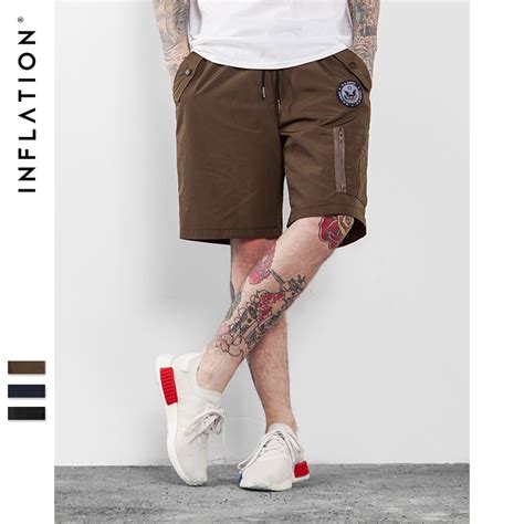 Inflation New Spring Summer Collection Casual Beach Shorts Mens Hight