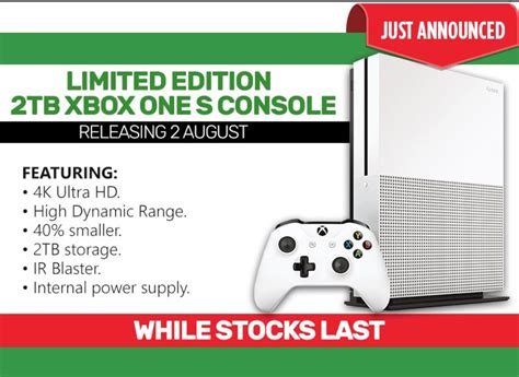 Xbox One S Confirmed For August 2nd Launch