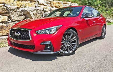 2018 Infiniti Q50 30t Red Sport 400 Refreshed Style And New Tech Review